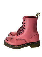 Dr.Martens 8 hole boots UK5 smooth leather HINCKY SMOOTH ACID PINK SMILEY