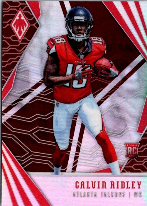 2018 Panini Phoenix Red /299 Calvin Ridley #109 Rookie RC Falcons Titans Jaguars