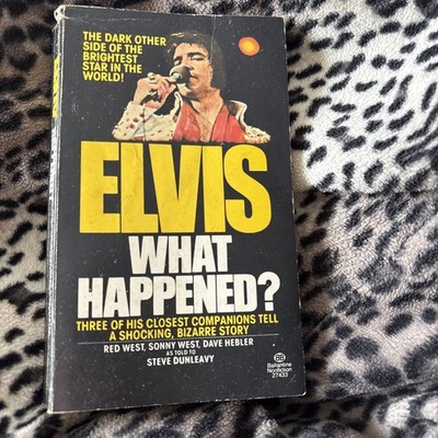 ELVIS What Happened? Vintage 1977 1st Edition Paperback Book