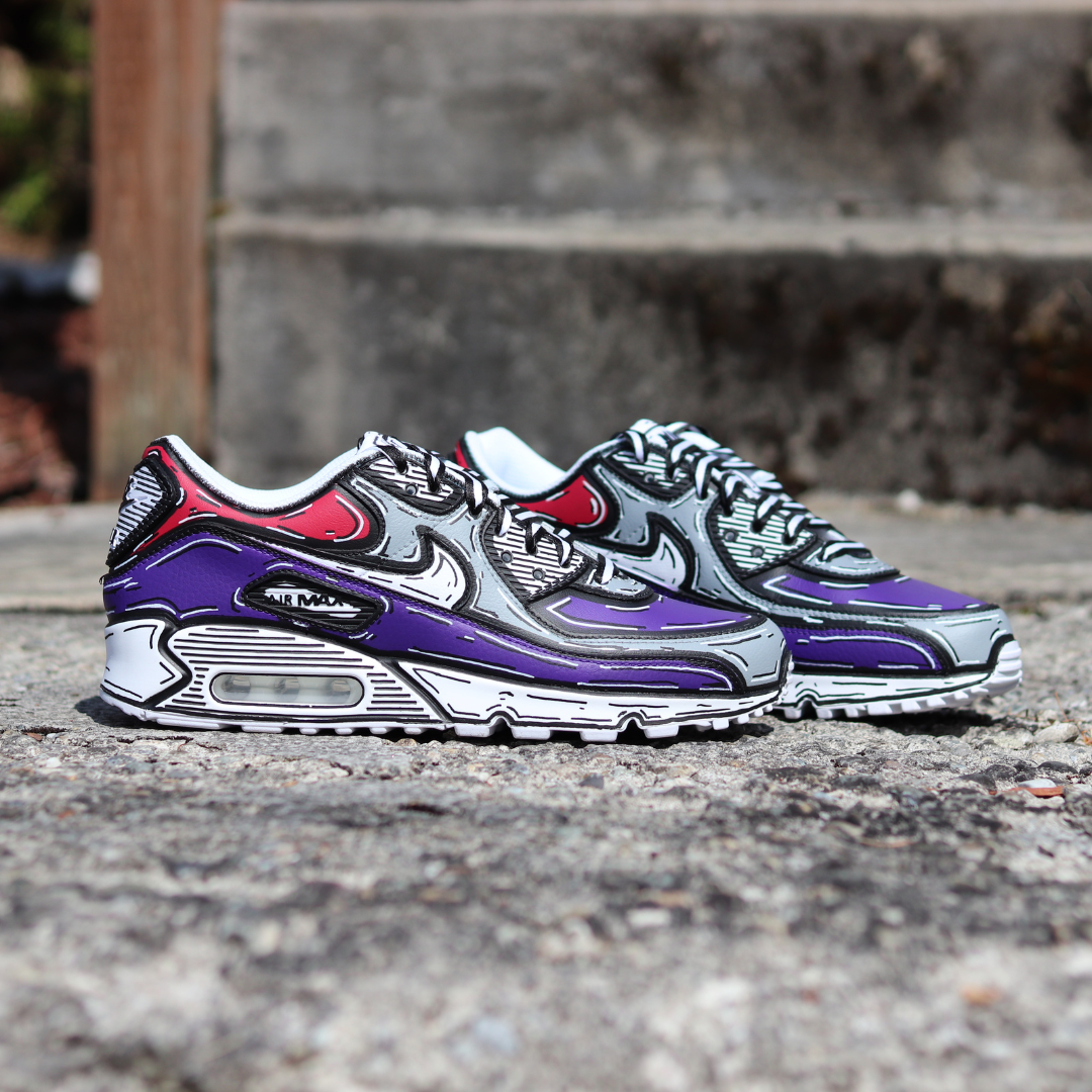 Air Max 90 CARTOON Custom NWT | eBay