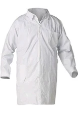 Kleenguard A40 Liquid & Particle Protection Disposable Lab Coats, XL, 30-Pack