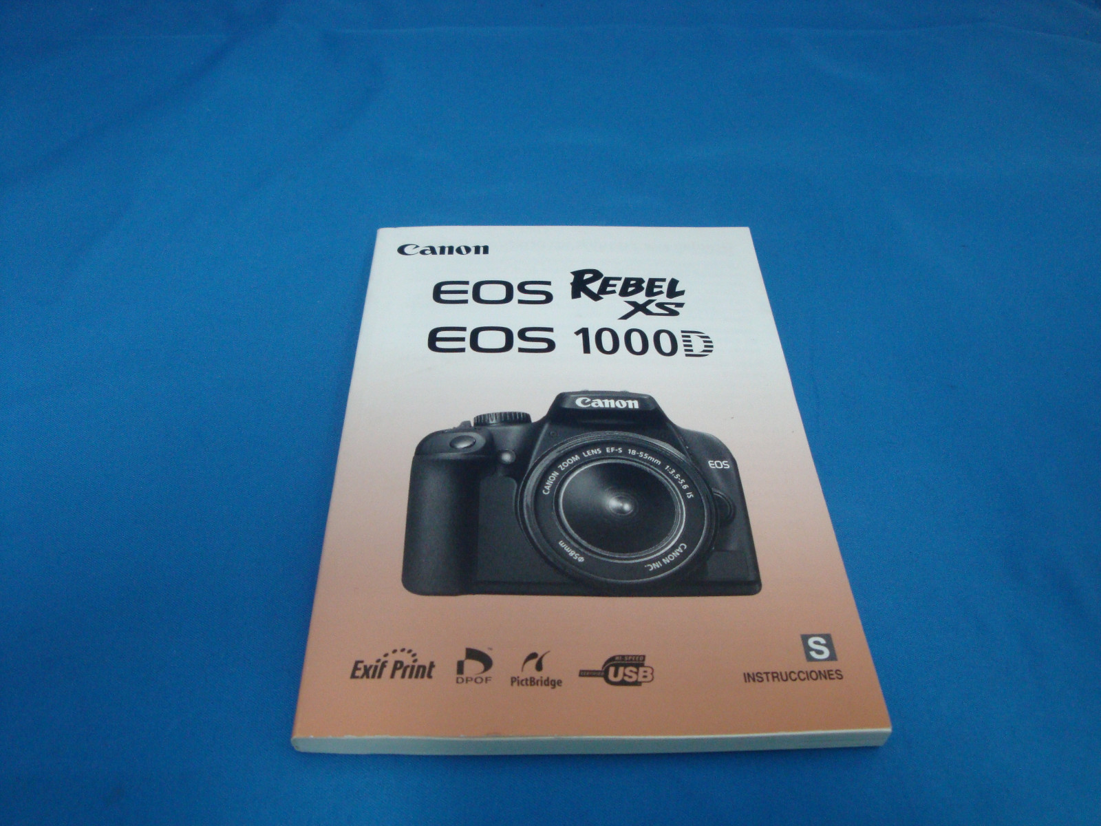 Canon EOS Rebel XS 1000D Camera Instruction Manual Book in Spanish Espanol  | eBay