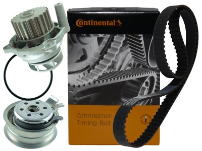 CONTI Zahnriemen + Rolle Wasserpumpe VW GOLF 4 5 6 PASSAT BORA BEETLE JETTA 1.6