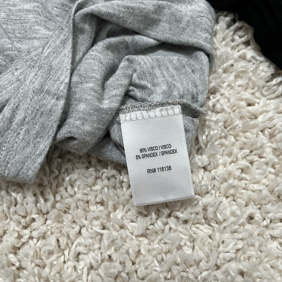 Bravado Women's Large Guns N' Roses Black Gray 3/4 Sleeve Raglan