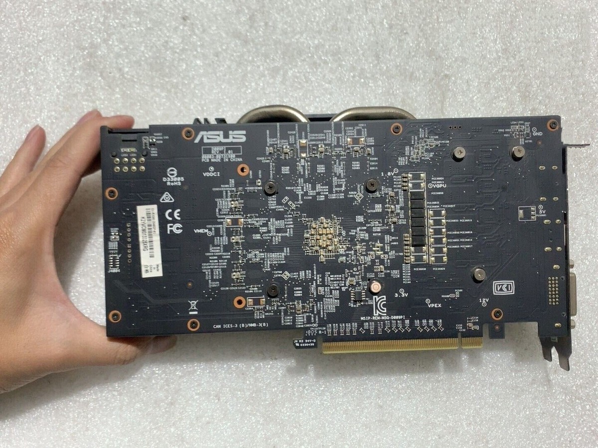 ASUS AMD Radeon EX RX580 8GB 2048SP GDDR5 PCI-E Graphics