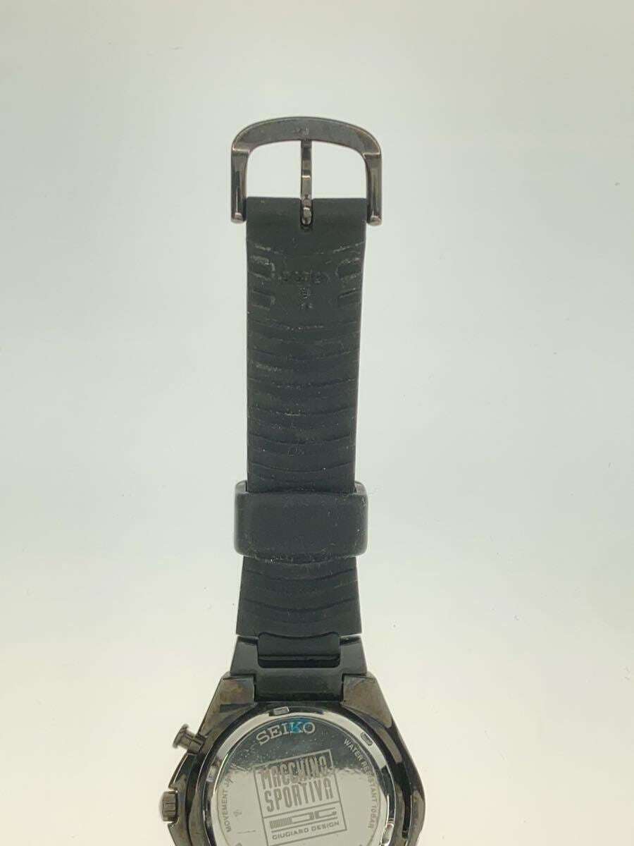 Unused SEIKO watch 7T62-0LL0 Giugiaro Design Quartz MACCHINA