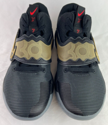 Nike KD Trey 5 X Basketball Shoes Black/Metallic Gold DD9538  display picture 2