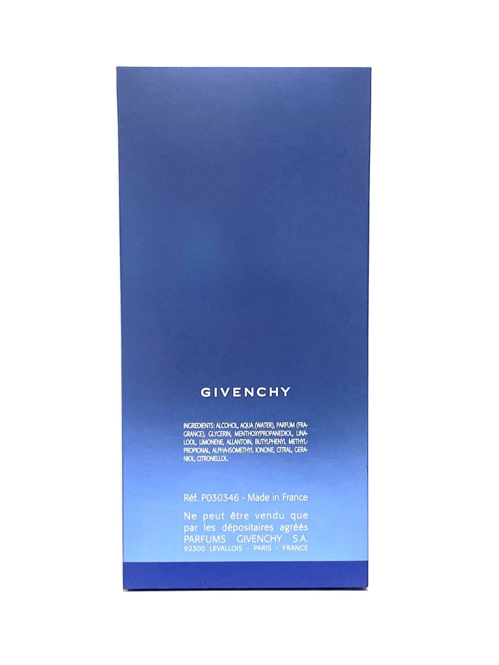 Loción para después del afeitado Givenchy Pour Homme etiqueta azul hombres 3,3 oz Splash DE COLECCIÓN (BL32 Foto 2 de 2