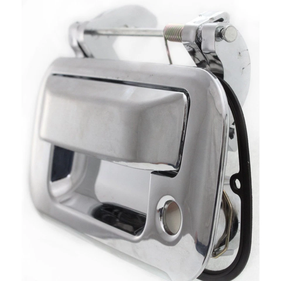 Nueva manija de puerta trasera cromada con cerradura para Ford F150 2004-2014 2008-2016 F250 SD 2004-2014 Foto 2 de 4