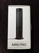 Aroma360 Mini Pro Scent Diffuser-Black/Remote/AC Adapter - BRAND NEW & IN BOX