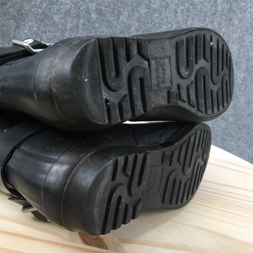 Dirty Laundry Boots Womens 8 Casual Mid Calf Rain Casual Black Rubber Pull On - Picture 13 of 17