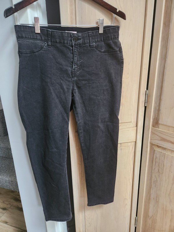 Juicy Couture Jeans Women's Black Skinny Denim Cotton SZ.8 