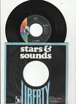 J. J. Light - Heya -  On The Road Now  - Liberty Records 7'' Single 1969