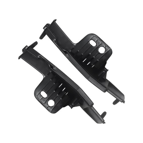 Set of 2 For X7 G07 2019-2022 Front Insert Bumper Black Plastic Left+Right Side - Picture 2 of 8