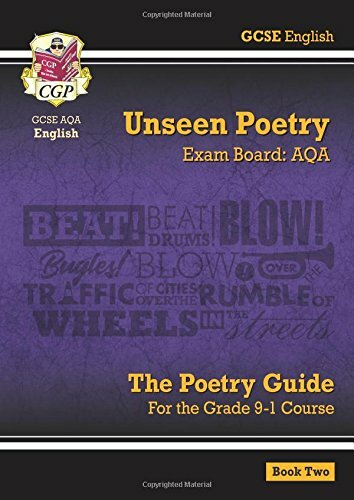 New Grade 9-1 GCSE English Literature AQA Unseen Poetry Guide - Book 2,CGP Boo