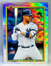2020 Bowman Baseball - GLEYBER TORRES #90B-GT - 1990 Bowman Refractor - YANKEES