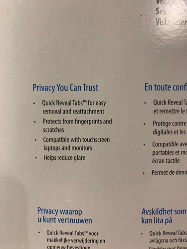 Fellowes CRC48003 PrivaScreen Blackout Privacy Filter 17 Inch - Picture 5 of 5