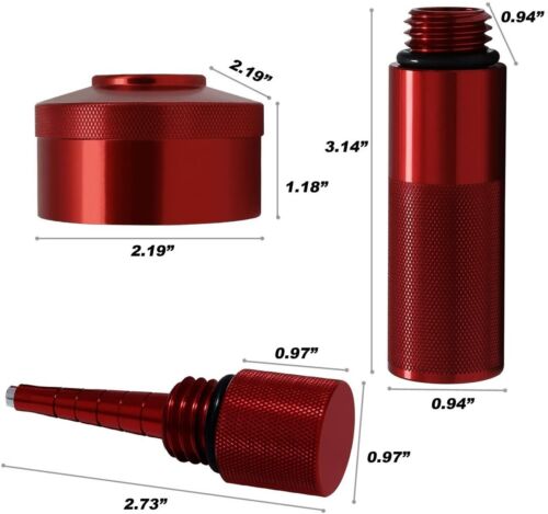 Extended Run Gas Cap Oil Funnel Magnetic Dipstick for Honda EU2200i Generator - Picture 2 of 12