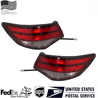New Tail Light Assembly Left & Right Side Halogen For 2020-2023 Nissan Sentra