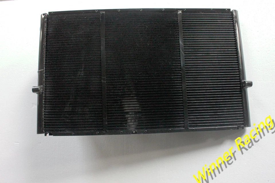 👍RADIADOR DE ALUMINIO Fit FERRARI 599 GTB/GTO 6.0L 366Cu. V12 2006-2011 NEGRO Foto 4 de 4