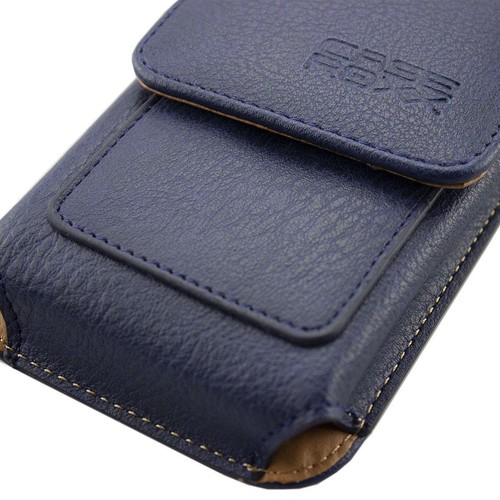 caseroxx Caso di copertura per Samsung Galaxy Note 8 in azzurro fatto di vera pe - Foto 5 di 6