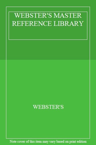 WEBSTER'S MASTER REFERENCE LIBRARY,WEBSTER'S - Zdjęcie 1 z 1