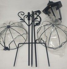Lantern Stake w/ Planters Solar-Powered Lantern