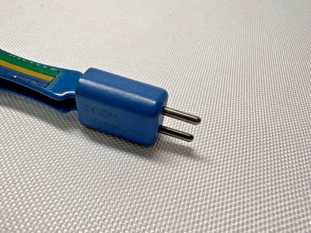 Codman 80-2994 Titanium Bayonet Bipolar Forceps 1.5mm Tip X 8-3/4  