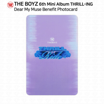 The Boyz 6th Mini Album Thrill-ing Photocard MK DMM Withdrama