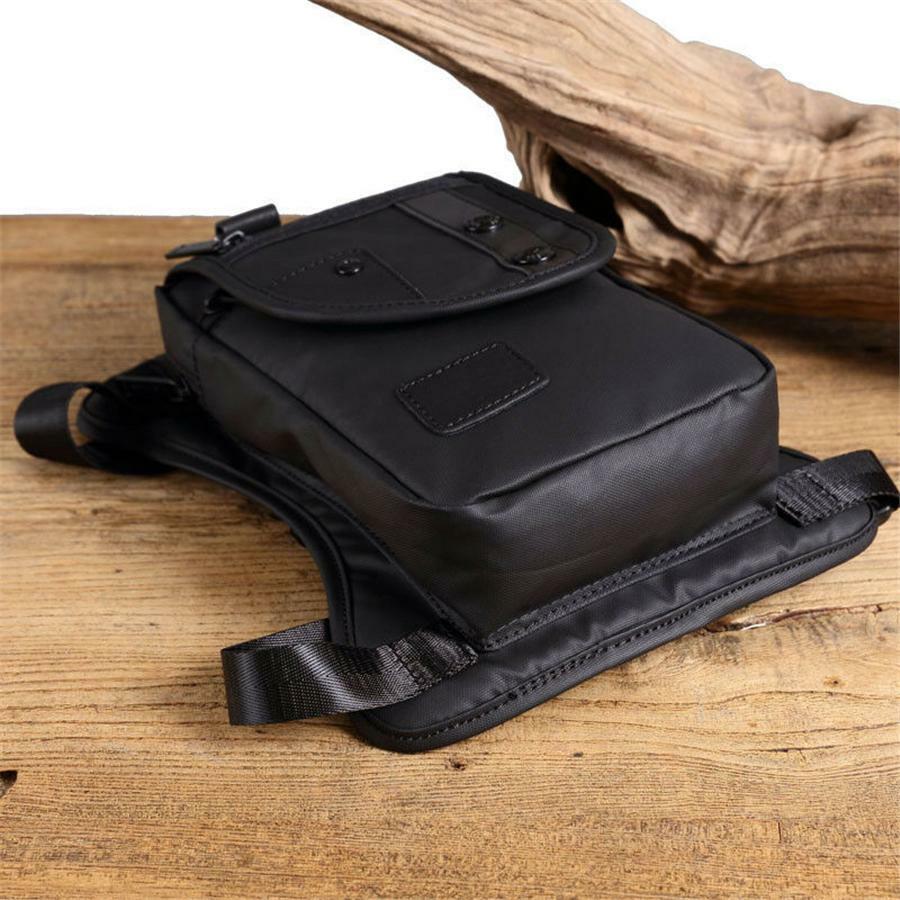 ECKBRJA Motorrad Beintasche - Drop Leg Gürteltasche Schwarz