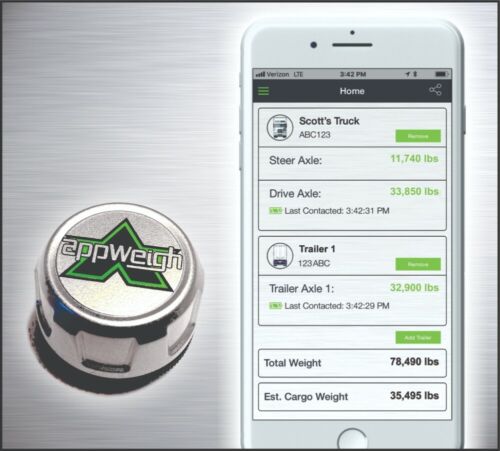 AppWeigh Bluetooth Onboard Truck Scale & Free App  - Picture 1 of 6