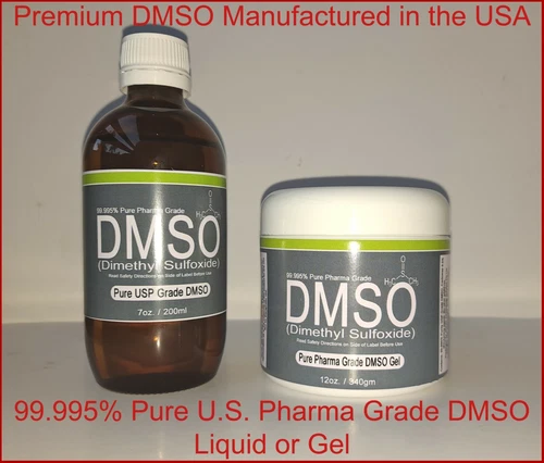 99.9% DMSO Pure Undiluted Pharmaceutical Grade Dimethyl Sulfoxide Liquid / Gel