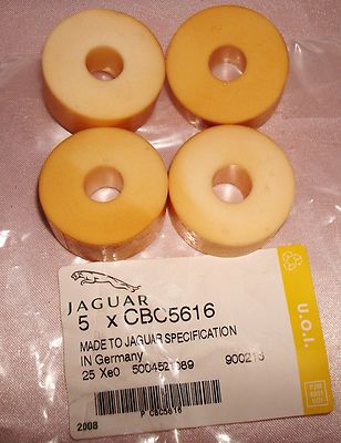 SET OF 4 GENUINE JAGUAR XJS FRONT SHOCK UPPER BUSHING CBC5616