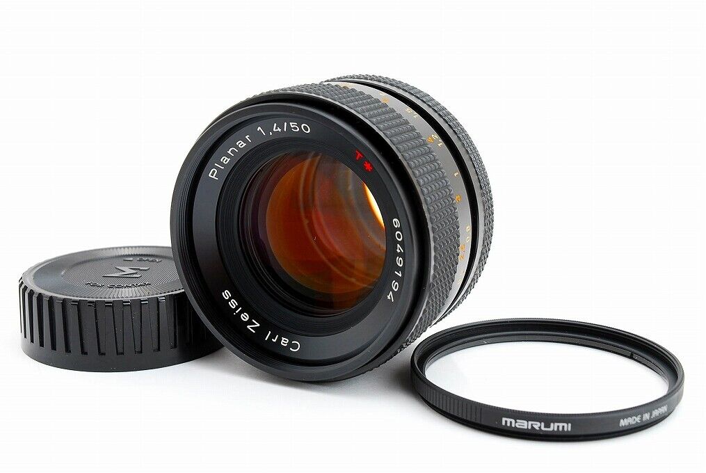Excellent++++ Contax Carl Zeiss Planar 50mm f/1.4 T* AEJ Prime MF Lens Y/C  *679