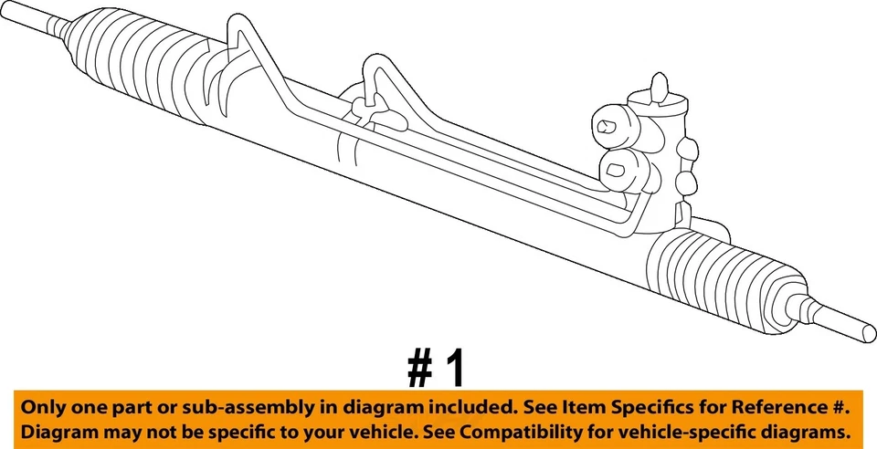 Used Rack and Pinion Assembly fits: 2000 Mercedes-benz Mercedes ml-class 163 Typ - Image 4 of 4