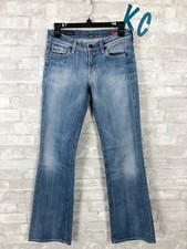 Women's CITIZENS OF HUMANITY KELLY  001 STRETCH LOW WAISTED BOOT CUT SZ 26