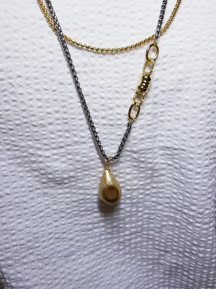 Collar convertible Chico's Metal Trends Foto 4 de 4