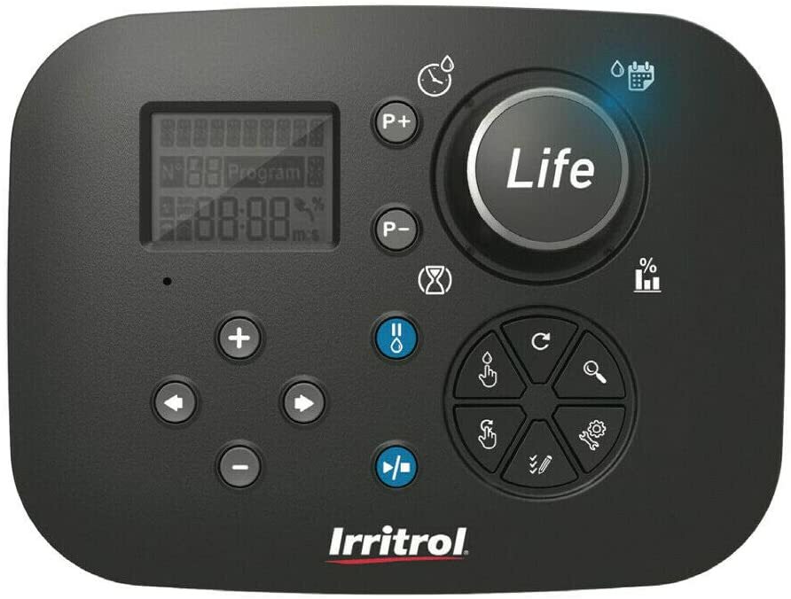 Programmatore Centralina Irrigazione 4 Stazioni Trasformatore IRRITROL Life-4