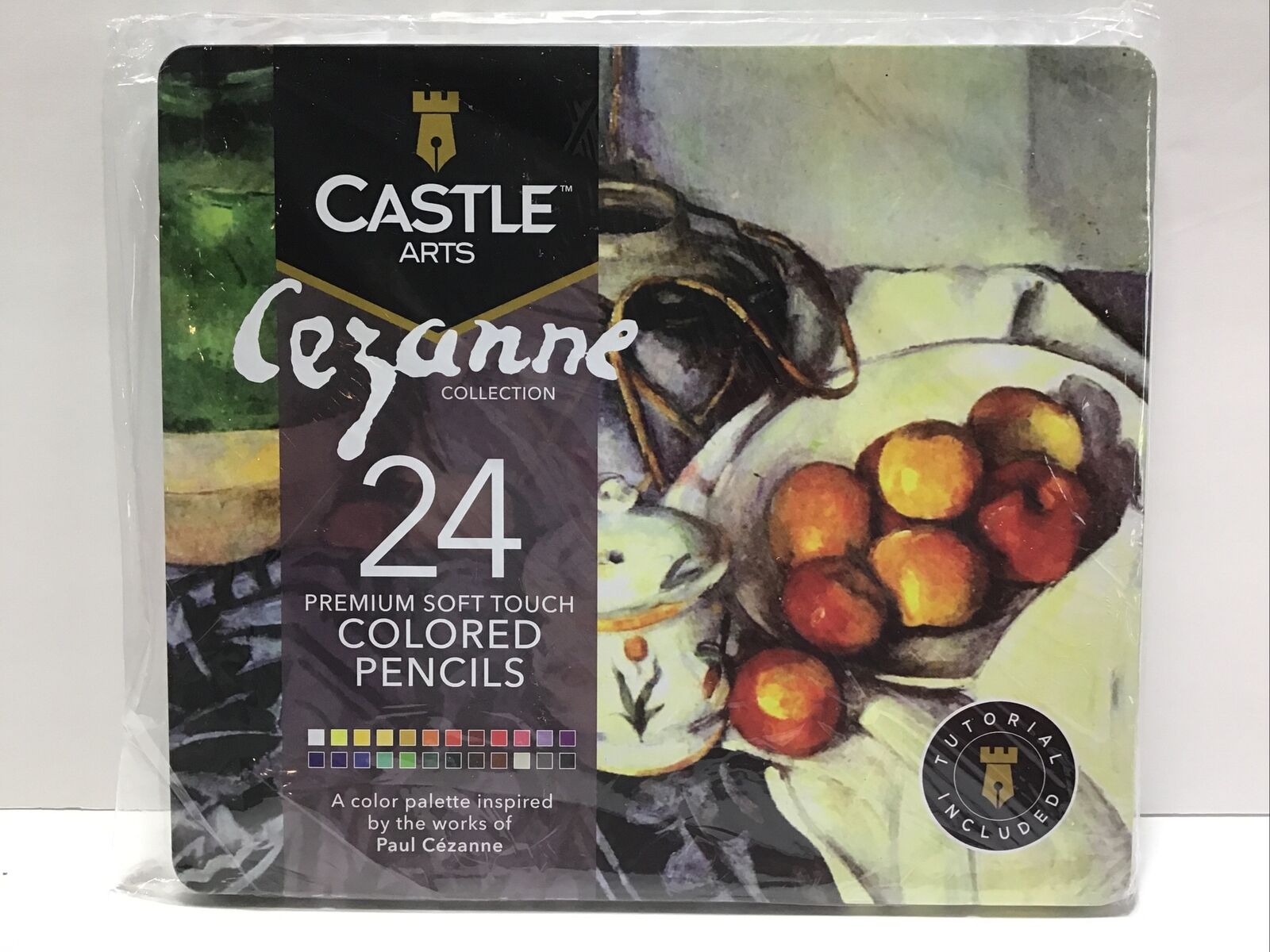 Castle arts, Cezanne Collection, 24 Premium Soft Touch Pencils
