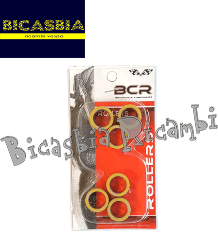 14636 SERIE KIT RULLI VARIATORE 20X15 GRAMMI 16 HONDA 125 150 SH I ABS 2013-2016 - 第 1/1 張圖片