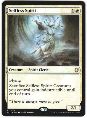 MTG | Selfless Spirit | Commander: Bloomburrow | NM | EN