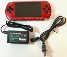 Sony PSP 3000 Red & Black Value Pack JP Region Free Playstation Portable Console