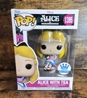 Funko Pop! Vinyl Alice With Tea #1395 Alice in Wonderland Disney Exclusive
