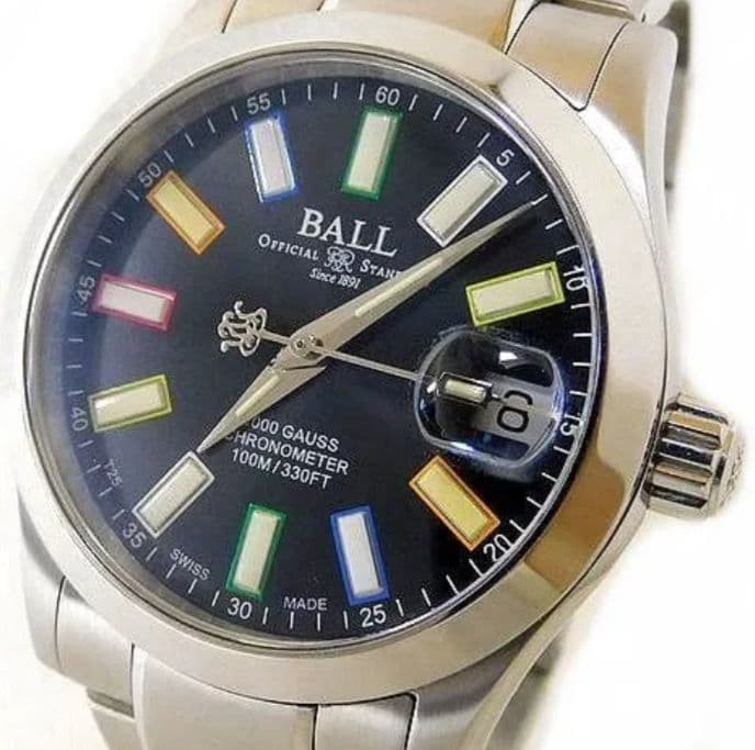 Ball Marvelight Chronometer 36 Automatic Watch Bl… - image 1