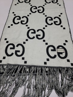 Gucci scarf for men GG logo elegant style - Gucci classic cashmere scarf