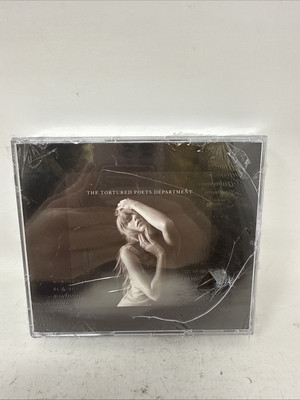 Taylor Swift  TTPD  -The Black Dog-Ltd Deluxe Collector's Ed. *Cracked Case *
