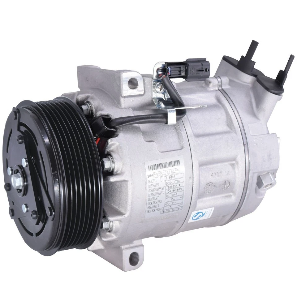COMPRESSOR AIR CONDITIONING 716687 FOR NISSAN M9R760/760M9R 2.0L 4cyl X-TRAIL - Image 2 of 4
