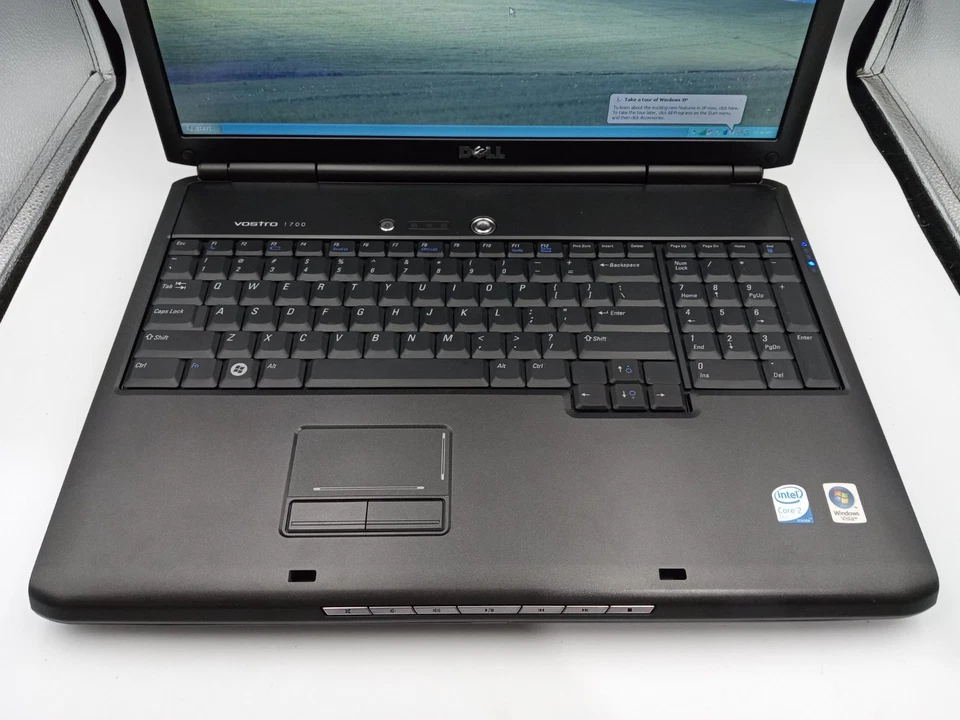 Dell Vostro 1700 17" Laptop Intel Core 2 Duo 4GB RAM 60GB SSD Windows XP -RR - Image 2 of 4