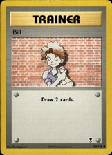 Bill 108/110 Common Legendary Collection Pokemon Heavily Played on eBay