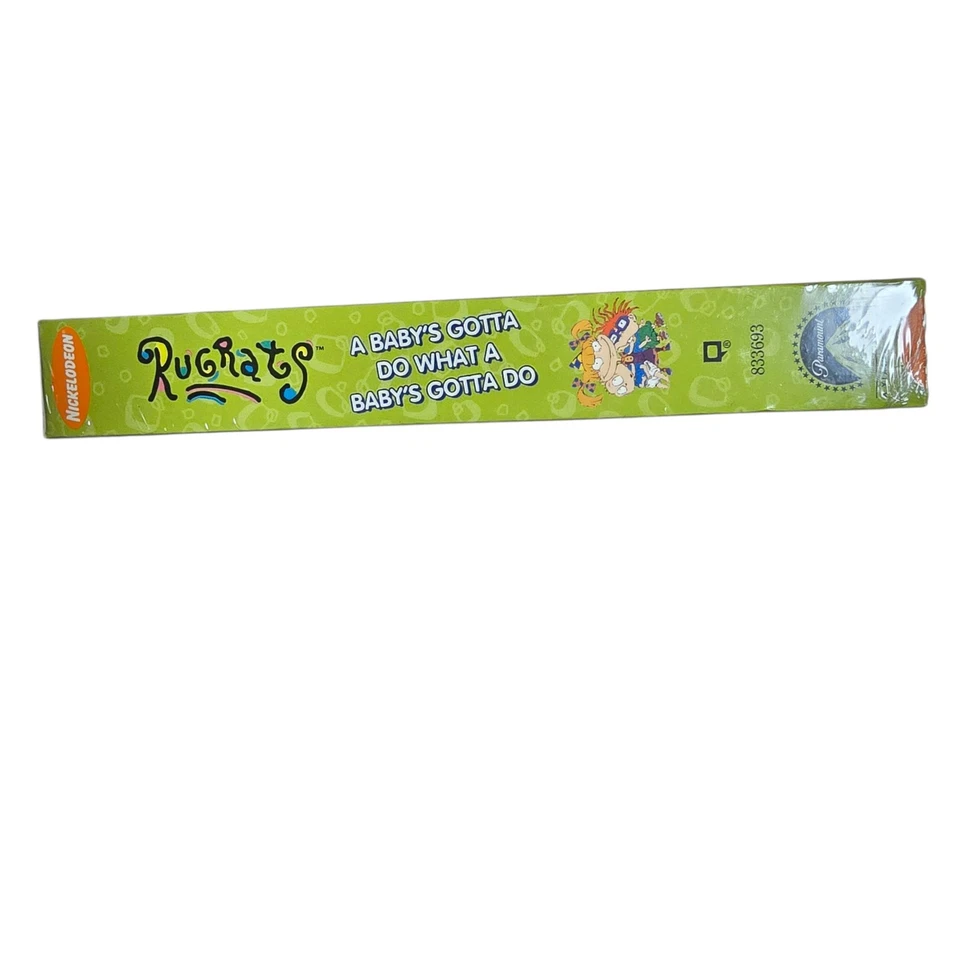 Rugrats A Baby's Gotta Do Nickelodeon VHS 1996 NEW FACTORY SEALED - Image 4 of 4